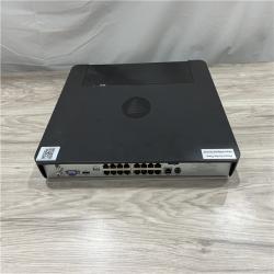 AS-IS Swann 2TB HARD DRIVE 16 Channel NVR16-8580 5MP/4K/12MP HD Network Video Recorder