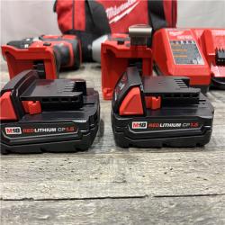 AS-IS Milwaukee 18V Lithium-Ion Cordless Drill Driver/Impact Driver Combo Kit