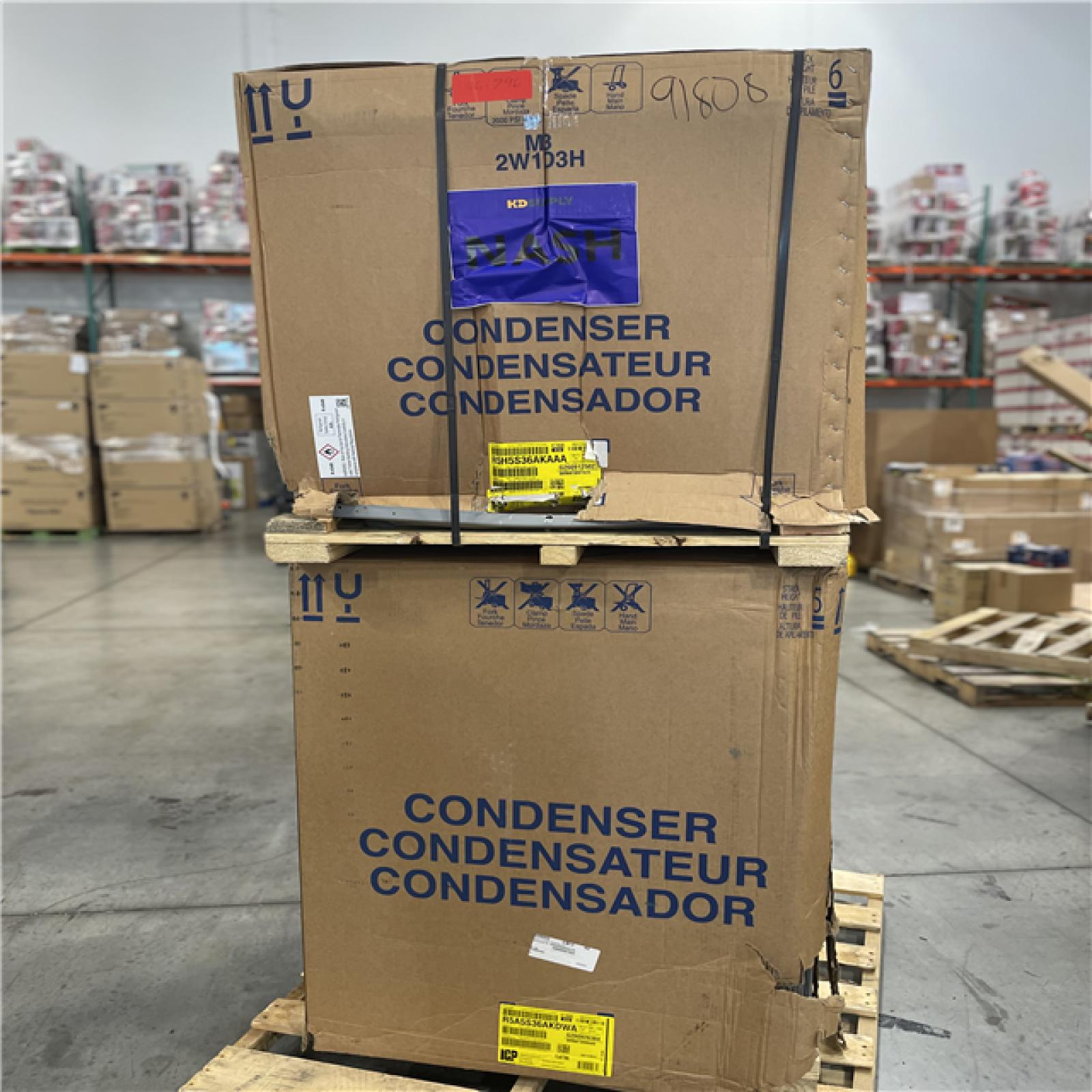 DALLAS LOCATION- AS-IS Mixed Air Conditioner Pallet (2 UNITS)