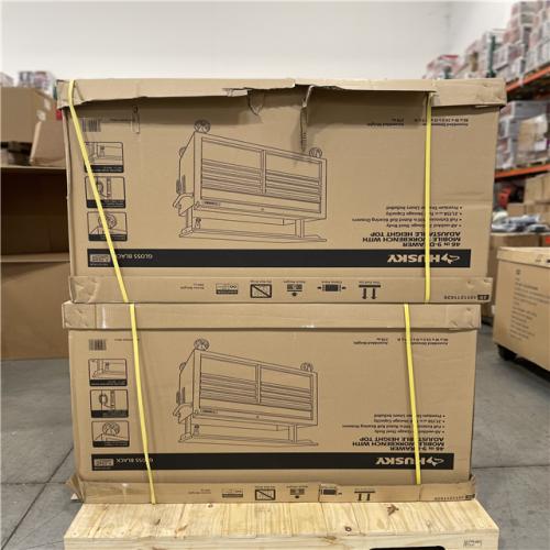 DALLAS LOCATION- AS-IS HUSKY 46 in. x 25 in. D 9-Drawer Mobile Workbench PALLET (2 UNITS)