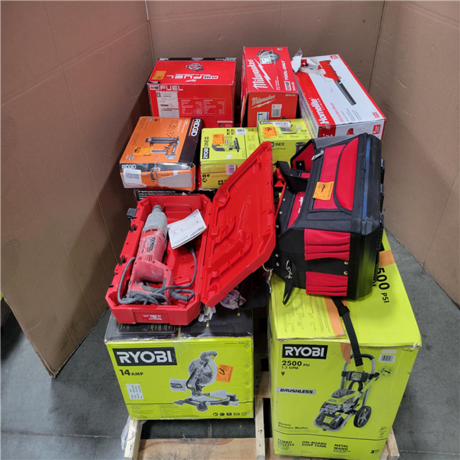 CALIFORNIA AS-IS TOOL PALLET