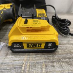 AS-IS DEWALT Atomic 20V Lithium-Ion Cordless Compact 1/2 in. Drill/Driver Kit