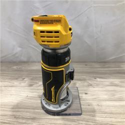 AS-IS DEWALT 20V MAX XR Cordless Fixed Base Compact Router (Tool Only)