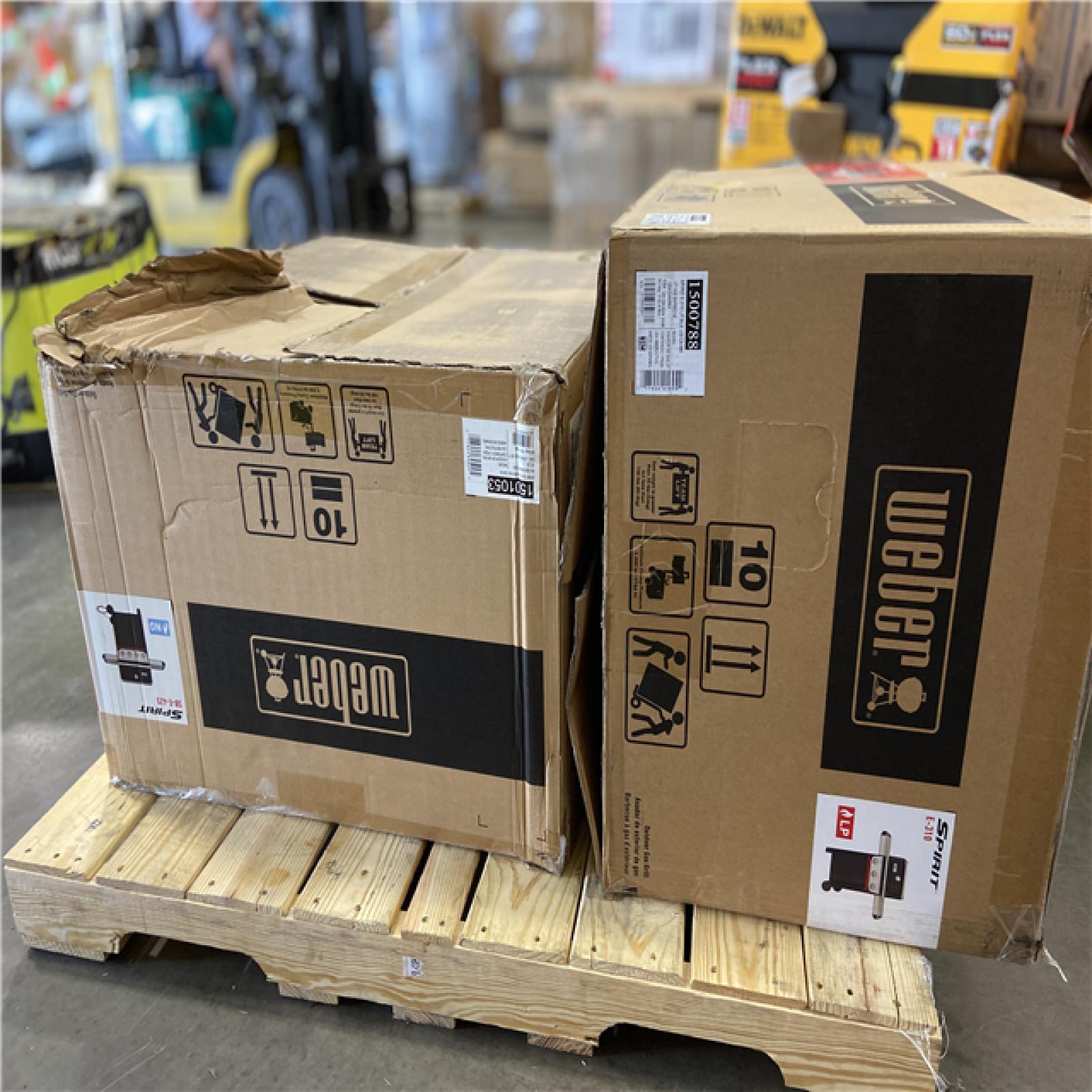 DALLAS LOCATION - WEBER PALLET -(2 UNITS)