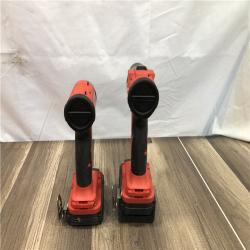 AS-IS Milwaukee 18-Volt Lithium-Ion Brushless Cordless Compact Hammer Drill/Impact Combo Kit