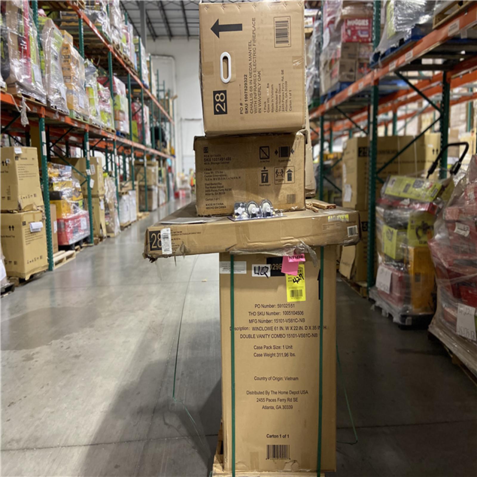 DALLAS LOCATION - AS-IS HOME IMPROVEMENT PALLET