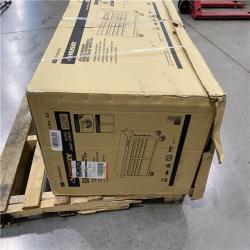 DALLAS LOCATION -Husky 46 in. W x 18.1 in. D 9-Drawer Army Green Mobile Workbench Cabinet with Solid Wood Top