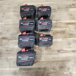 HOUSTON LOCATION - AS-IS MILWAUKEE FORGE BATTERY PACK QTY - 7