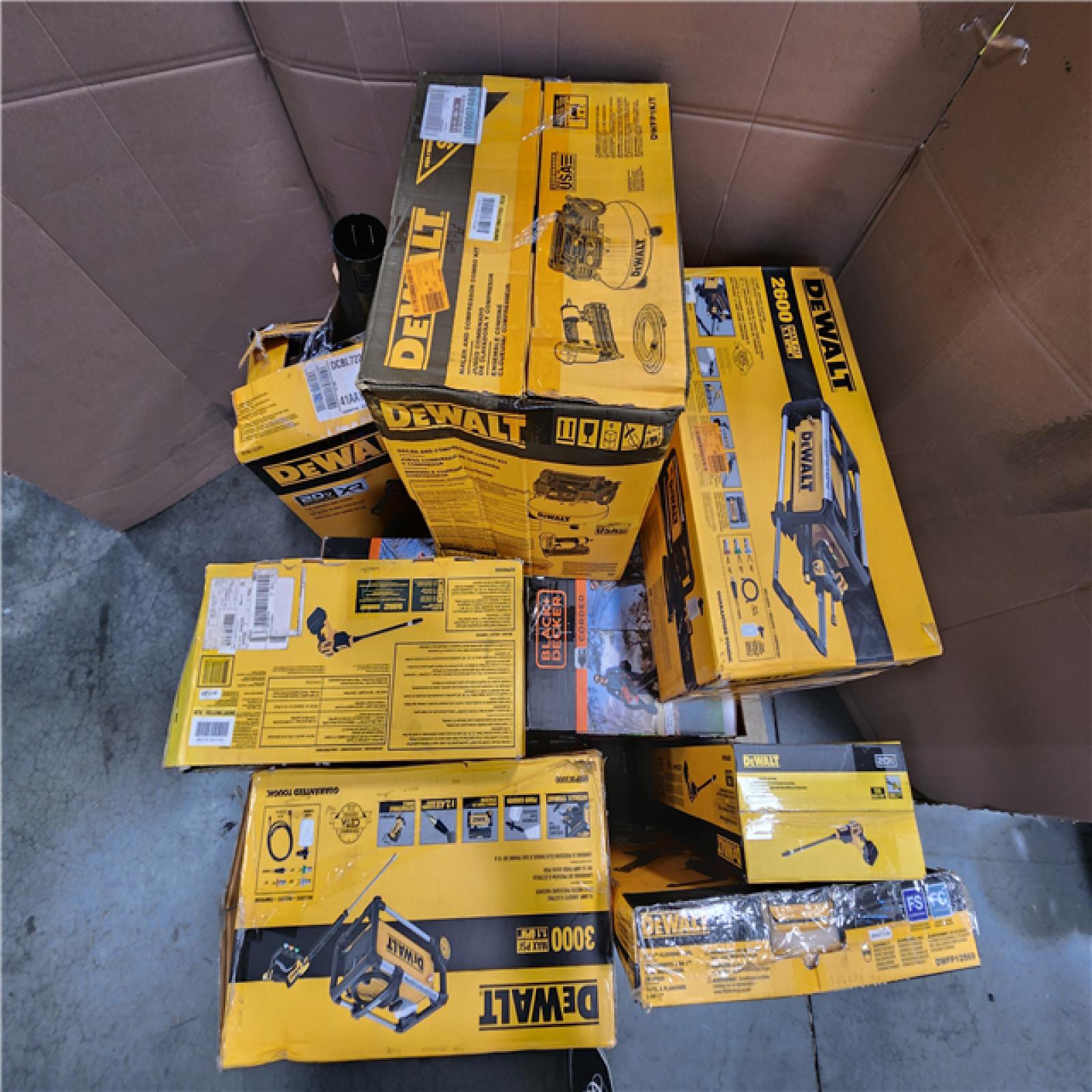CALIFORNIA AS-IS TOOL PALLET