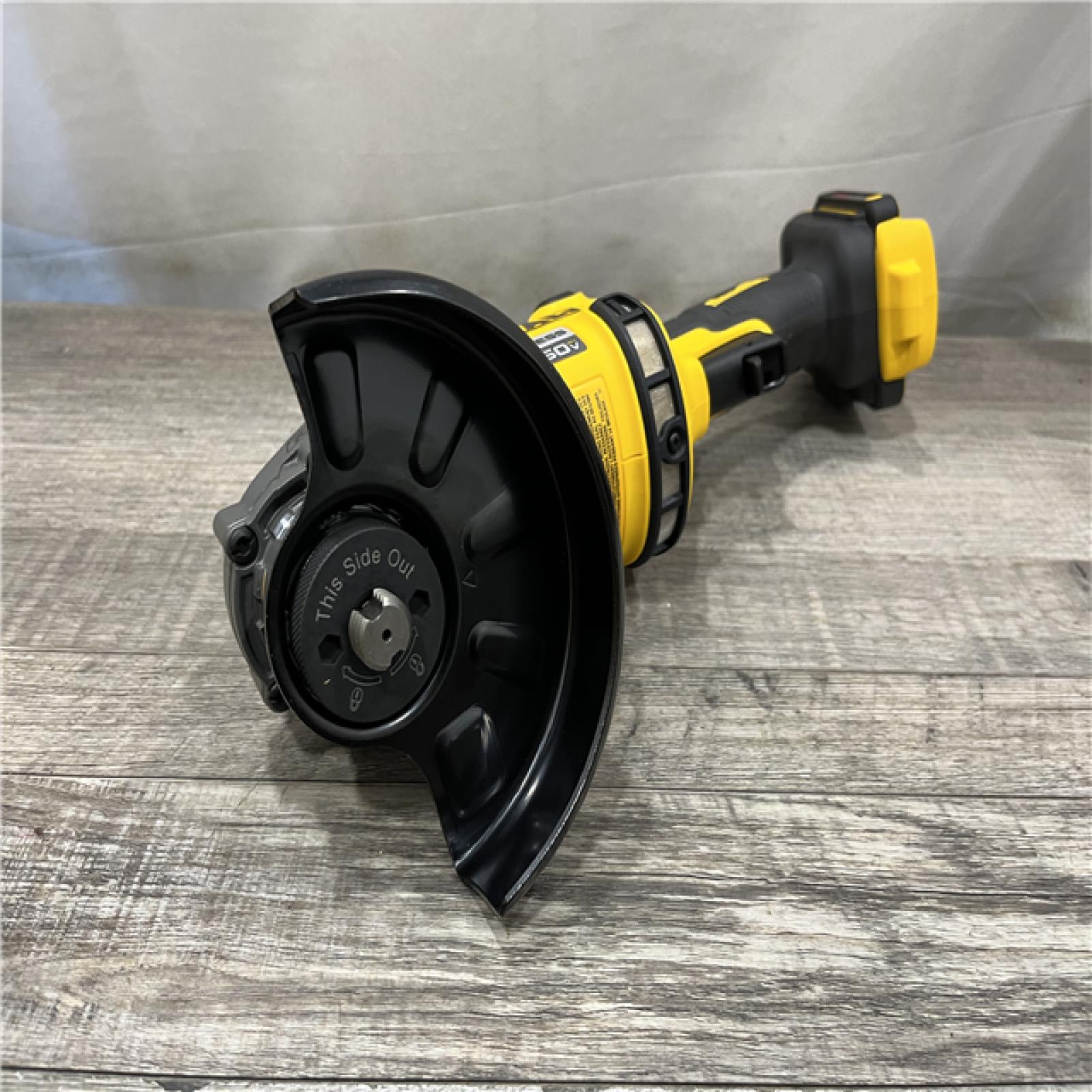 AS-IS DEWALT FLEXVOLT 60V MAX Cordless Brushless 4.5 in. to 6 in. Small Angle Grinder with Kickback Brake (Tool Only)