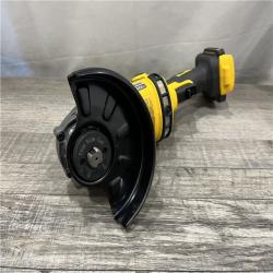 AS-IS DEWALT FLEXVOLT 60V MAX Cordless Brushless 4.5 in. to 6 in. Small Angle Grinder with Kickback Brake (Tool Only)