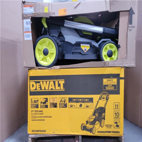 CALIFORNIA AS-IS OUTDOOR POWER EQUIPMENT