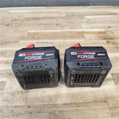 HOUSTON LOCATION - AS-IS MILWAUKEE FORGE BATTERY PACK QTY - 2