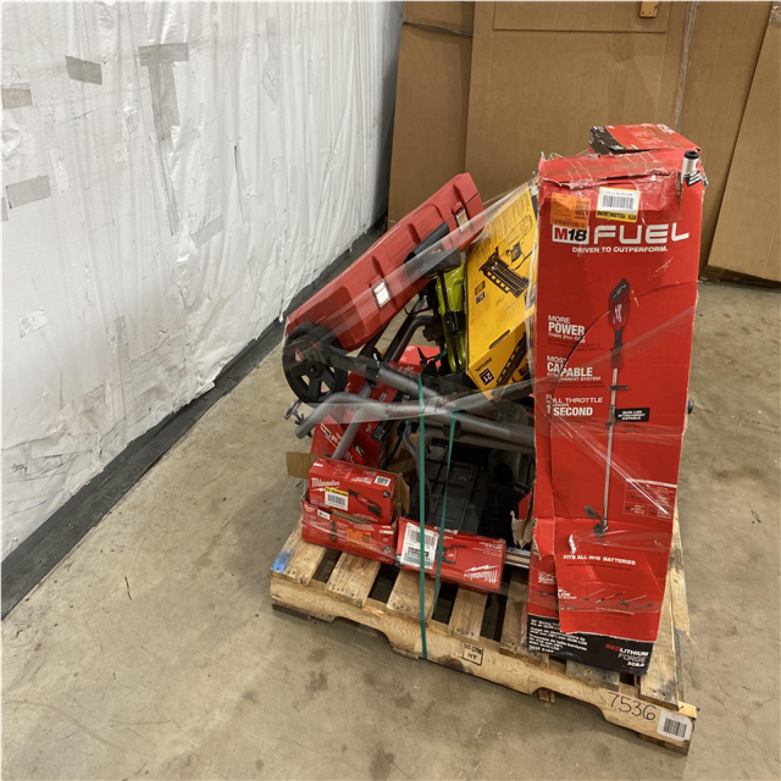 Houston Location - AS-IS Tool Pallet