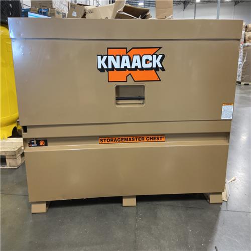 DALLAS LOCATION - Knaack 49 in. W x 30 in. L x 72 in. H, Steel Jobsite Storage Piano Box