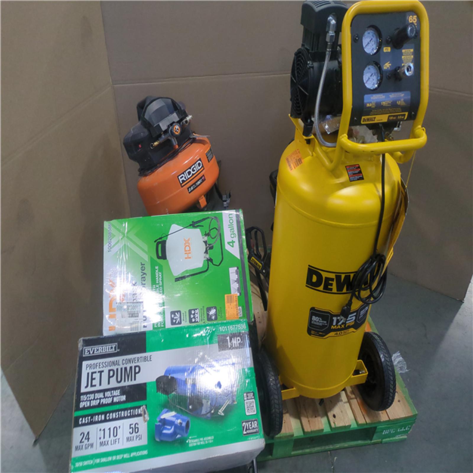 CALIFORNIA AS-IS OUTDOOR POWER EQUIPMENT