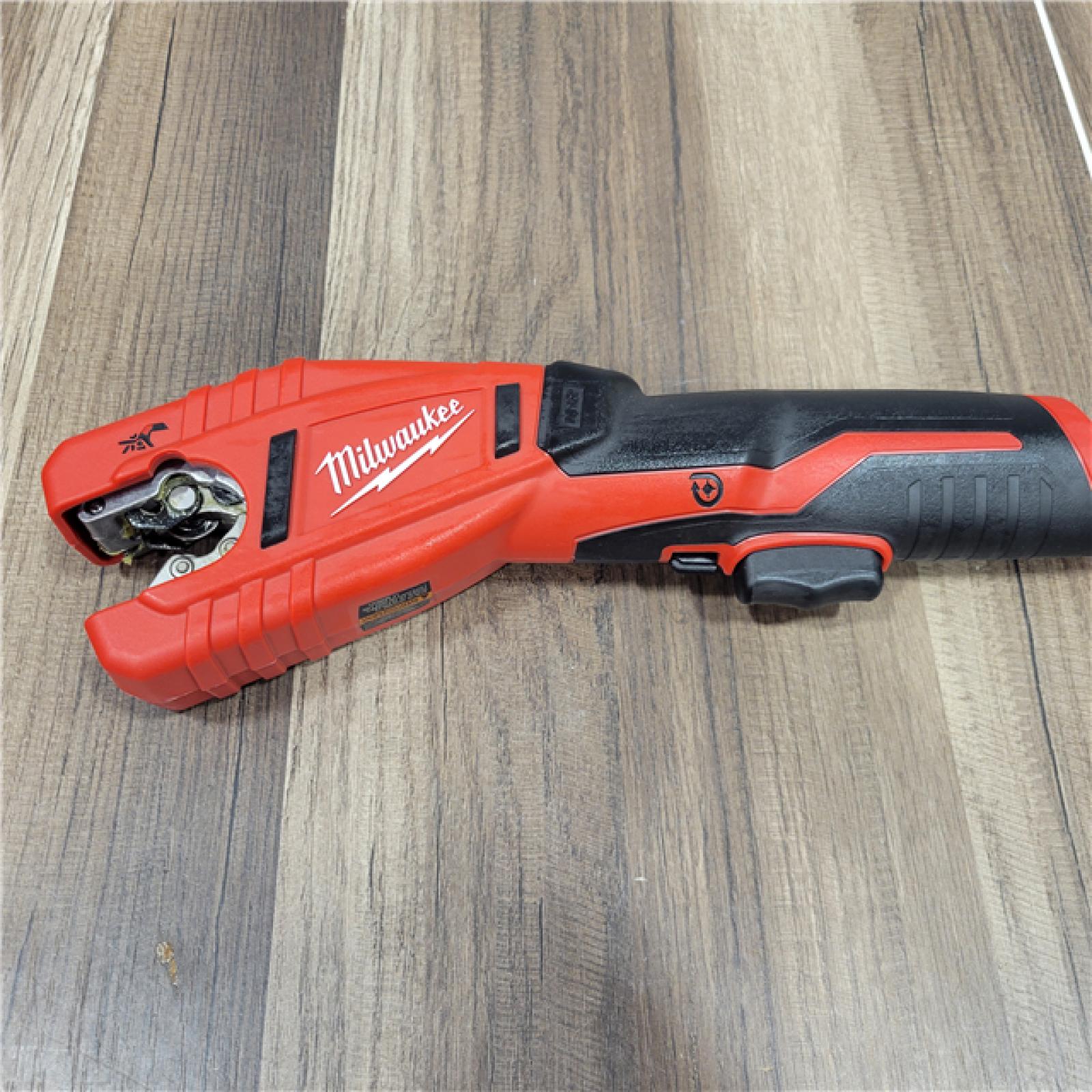 AS-IS Milwaukee  M12 12V Lithium-Ion Cordless Copper Tubing Cutter (Tool-Only)