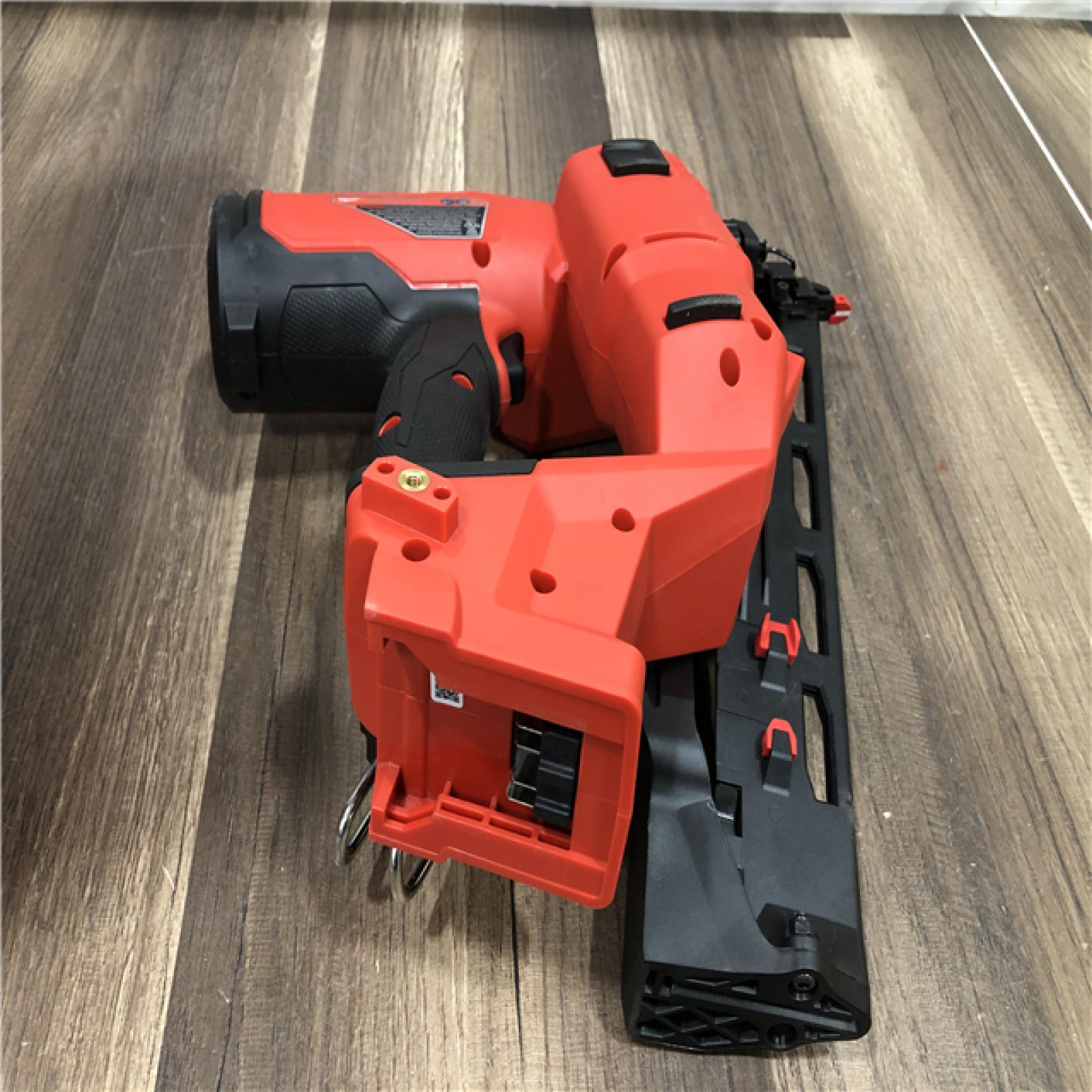 AS-IS Milwaukee FUEL 18-Volt Lithium-Ion Brushless Cordless Gen II 16-Gauge Angled Finish Nailer (Tool-Only)
