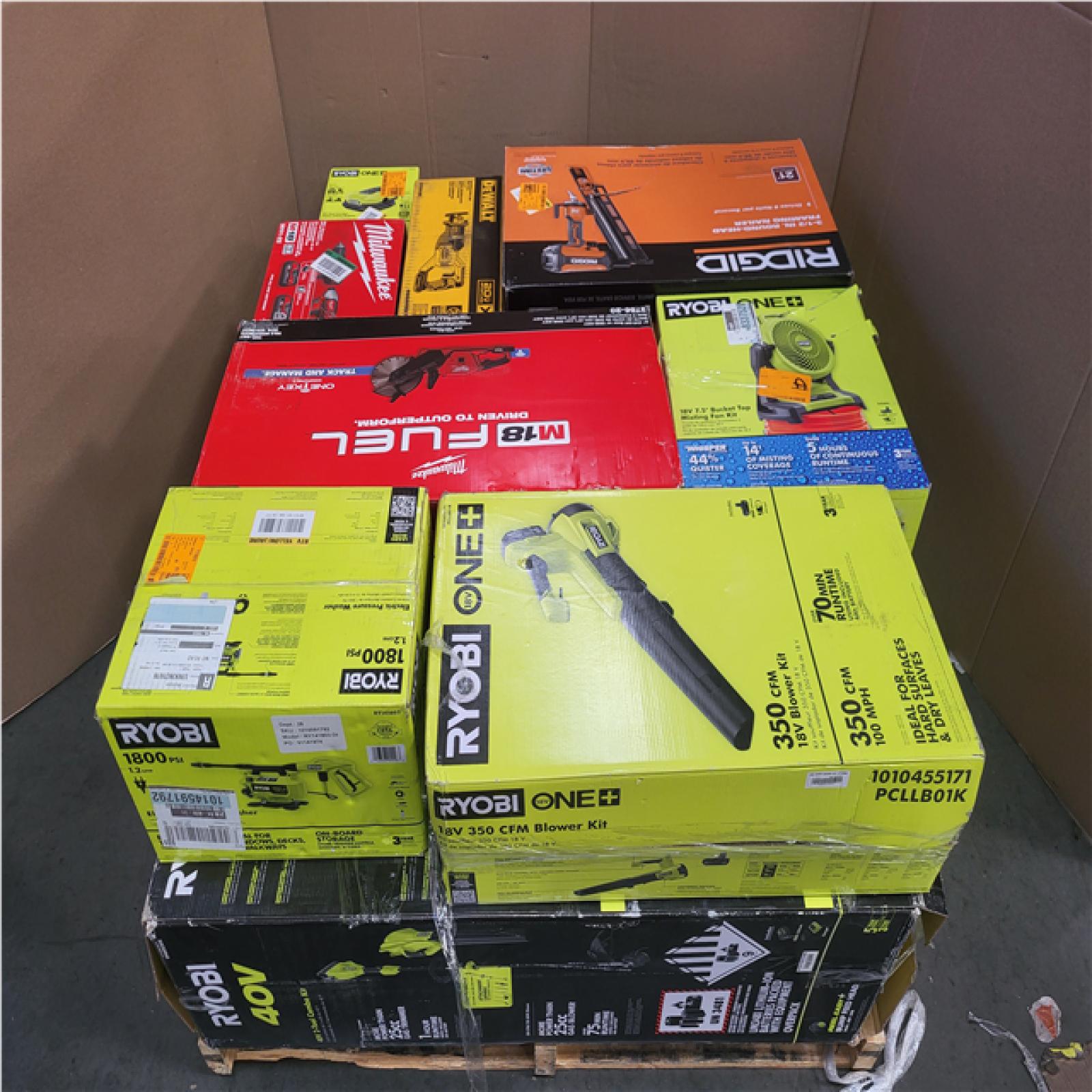 CALIFORNIA AS-IS TOOL PALLET