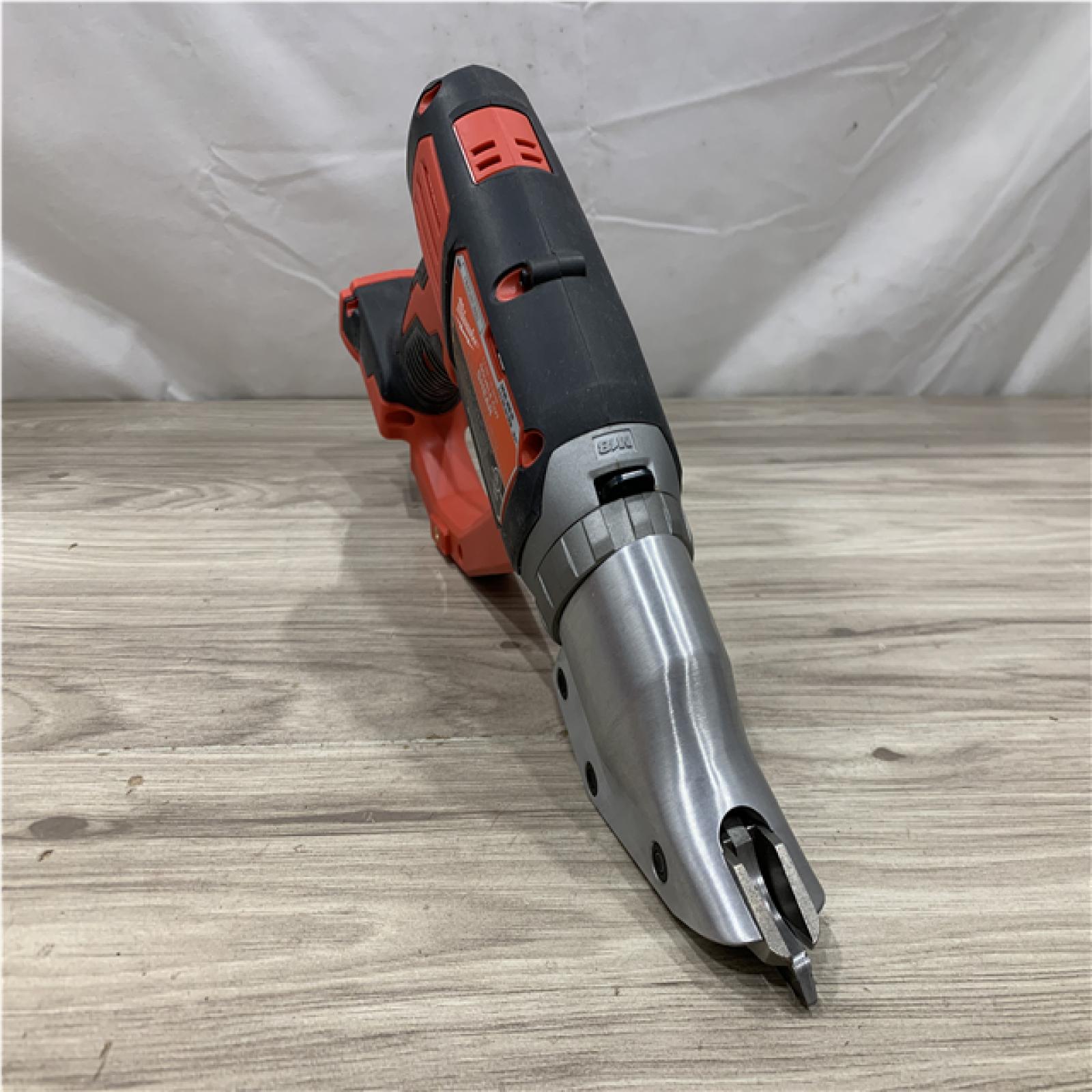AS-IS Milwaukee 18-Volt Lithium-Ion Cordless 18-Gauge Double Cut Metal Shear (Tool-Only)