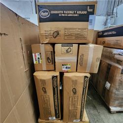 Phoenix NEW Master Flow 10 in. x 25 ft. Insulated Flexible Duct R8 Silver Jacket Pallet (9-Boxes)