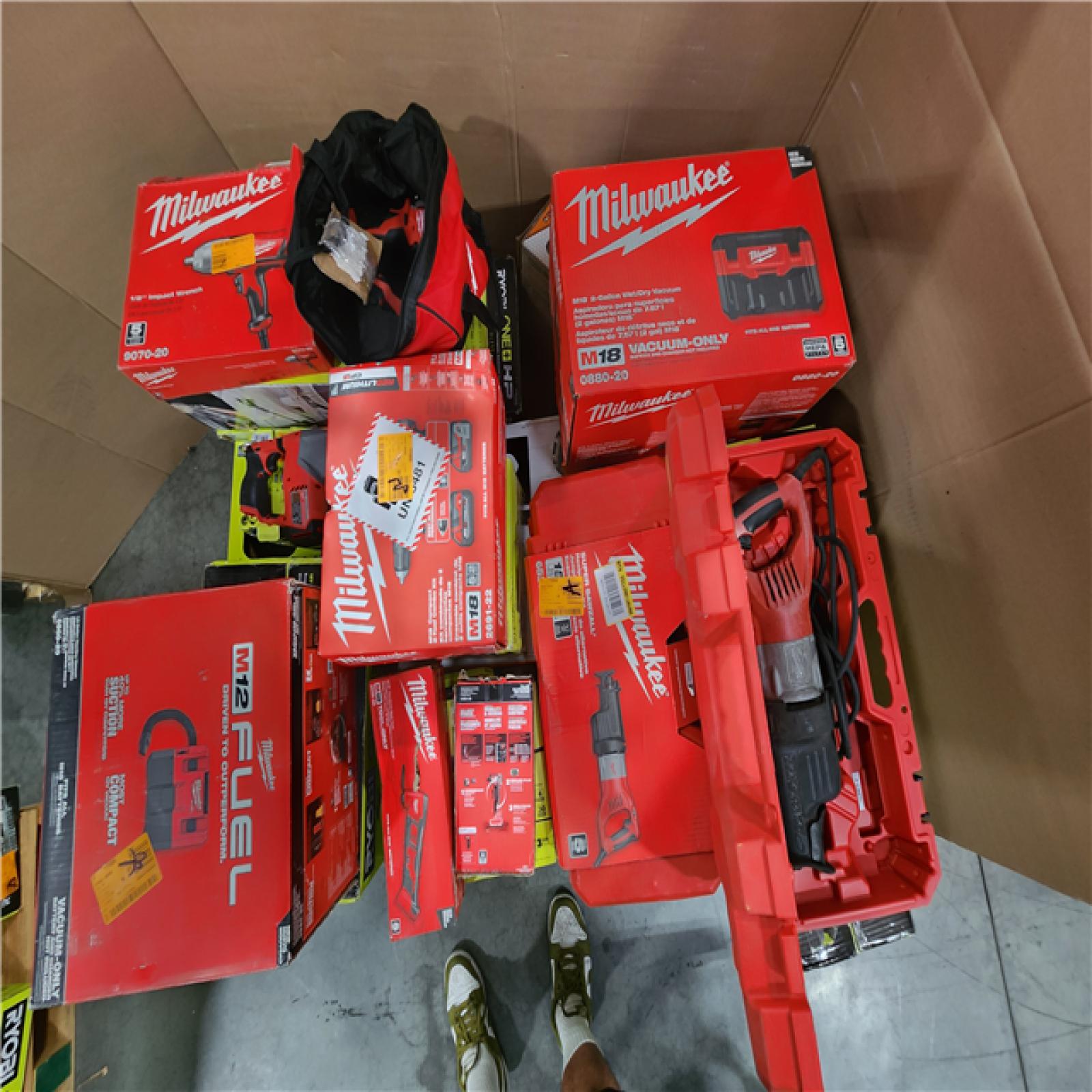 CALIFORNIA AS-IS TOOL PALLET