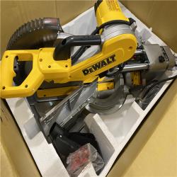 As-is- DeWalt 15 Amps 12 in. Corded Dual-Bevel Sliding Compound Miter Saw