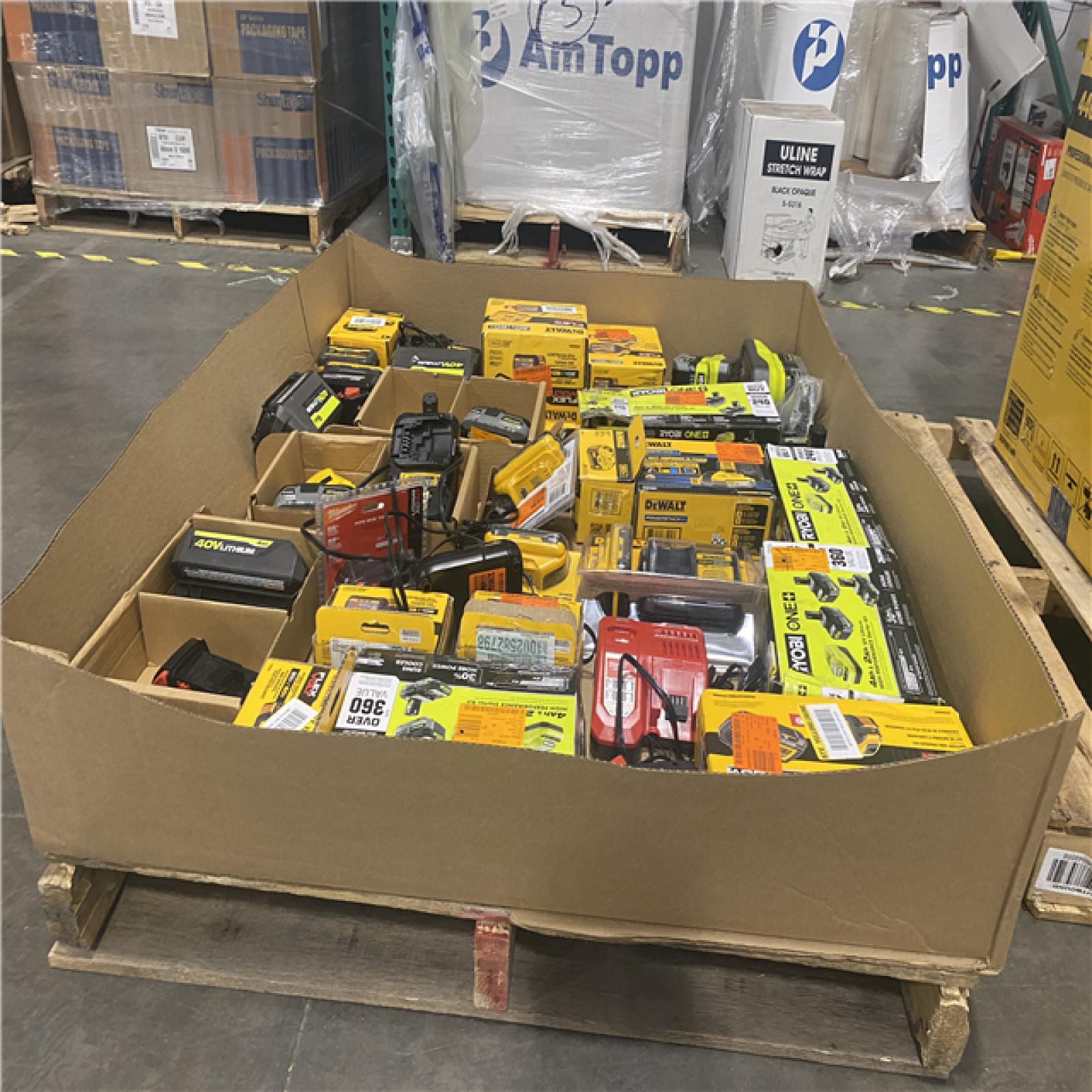 Dallas Location - As-Is Battery Tool Pallet