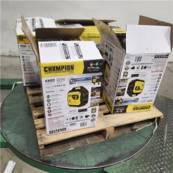 Dallas Location - As-Is Champion Power Equipment GasolinePortable Generator(Lot Of 4)