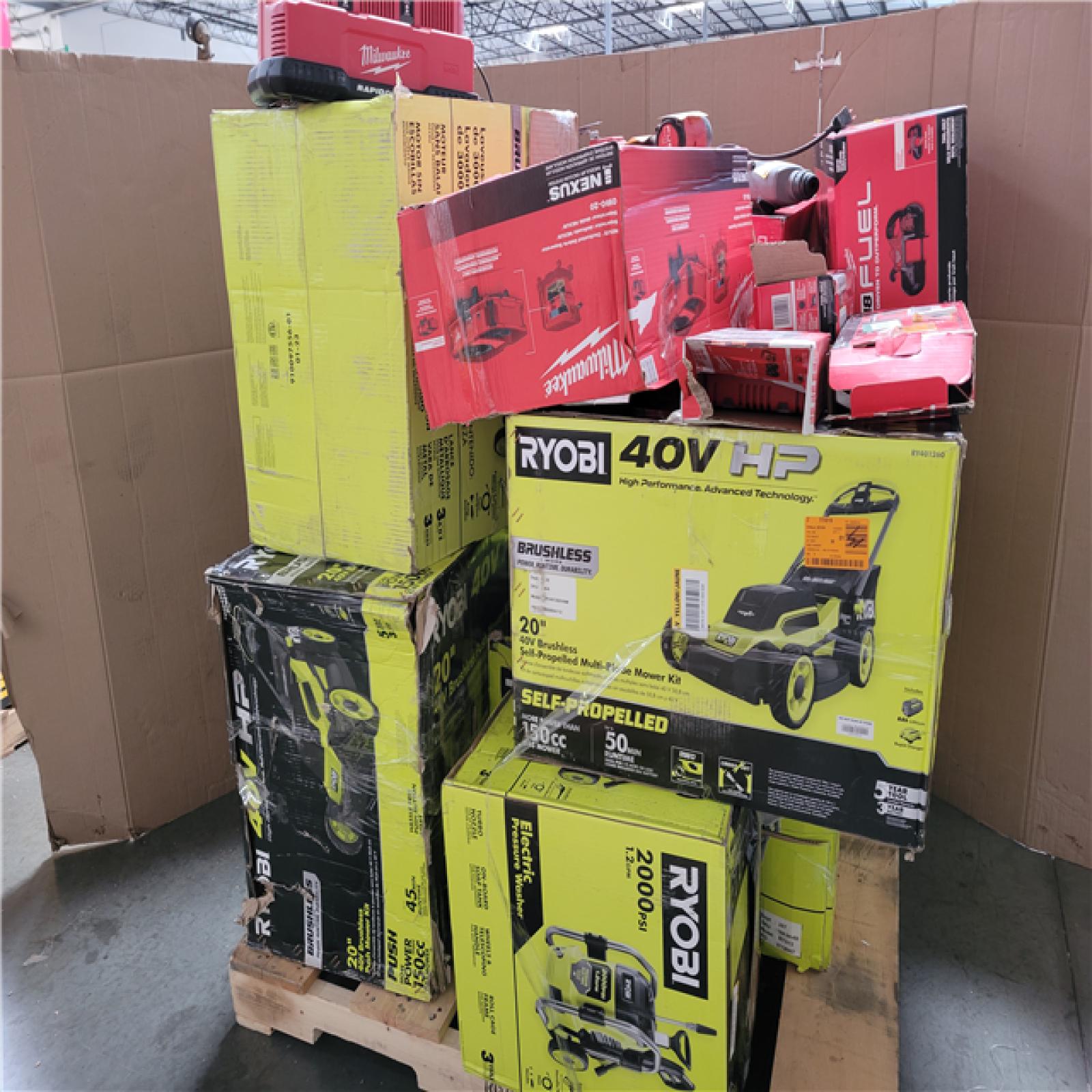 CALIFORNIA AS-IS TOOL PALLET