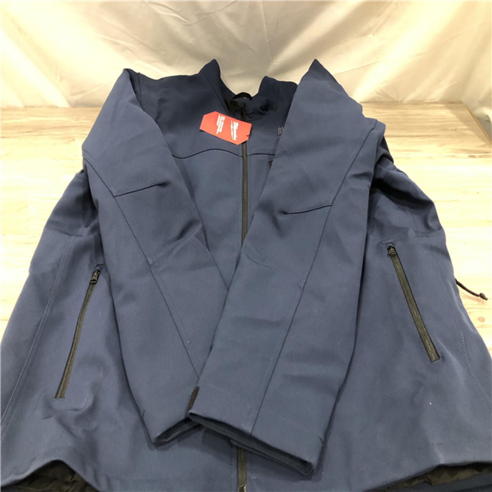 AS-IS Milwaukee 2X Blue Heated Toughshell Jacket Kit