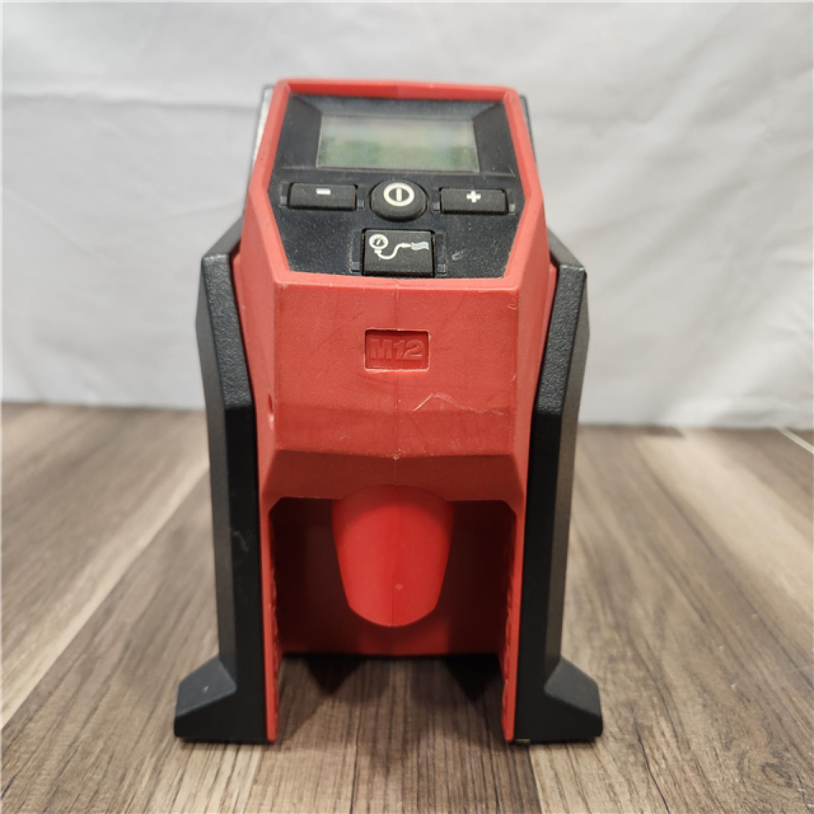 AS-IS- Milwaukee M12 Compact Inflator (Tool Only)