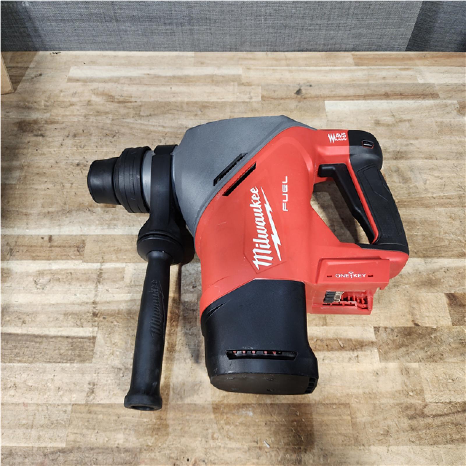 Houston Location AS-IS Milwaukee FUEL 18V Lithium-Ion Brushless Cordless 1-9/16 in. SDS-Max Rotary Hammer (Tool-Only)