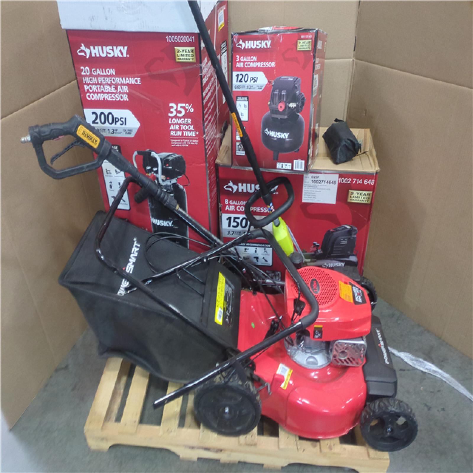 CALIFORNIA AS-IS OUTDOOR POWER EQUIPMENT