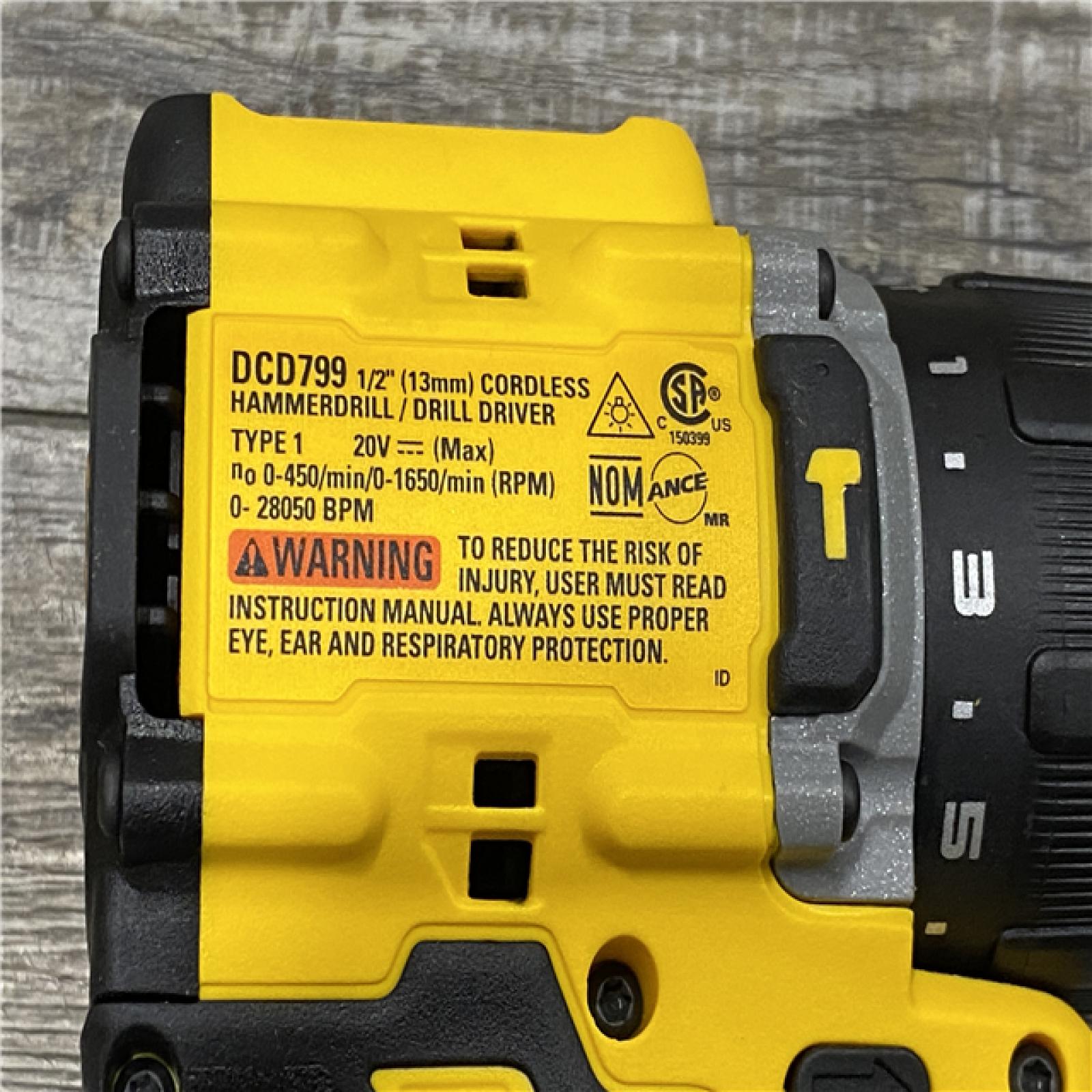 AS-IS DEWALT ATOMIC 20V MAX Lithium-Ion Cordless 2-Tool Combo Kit