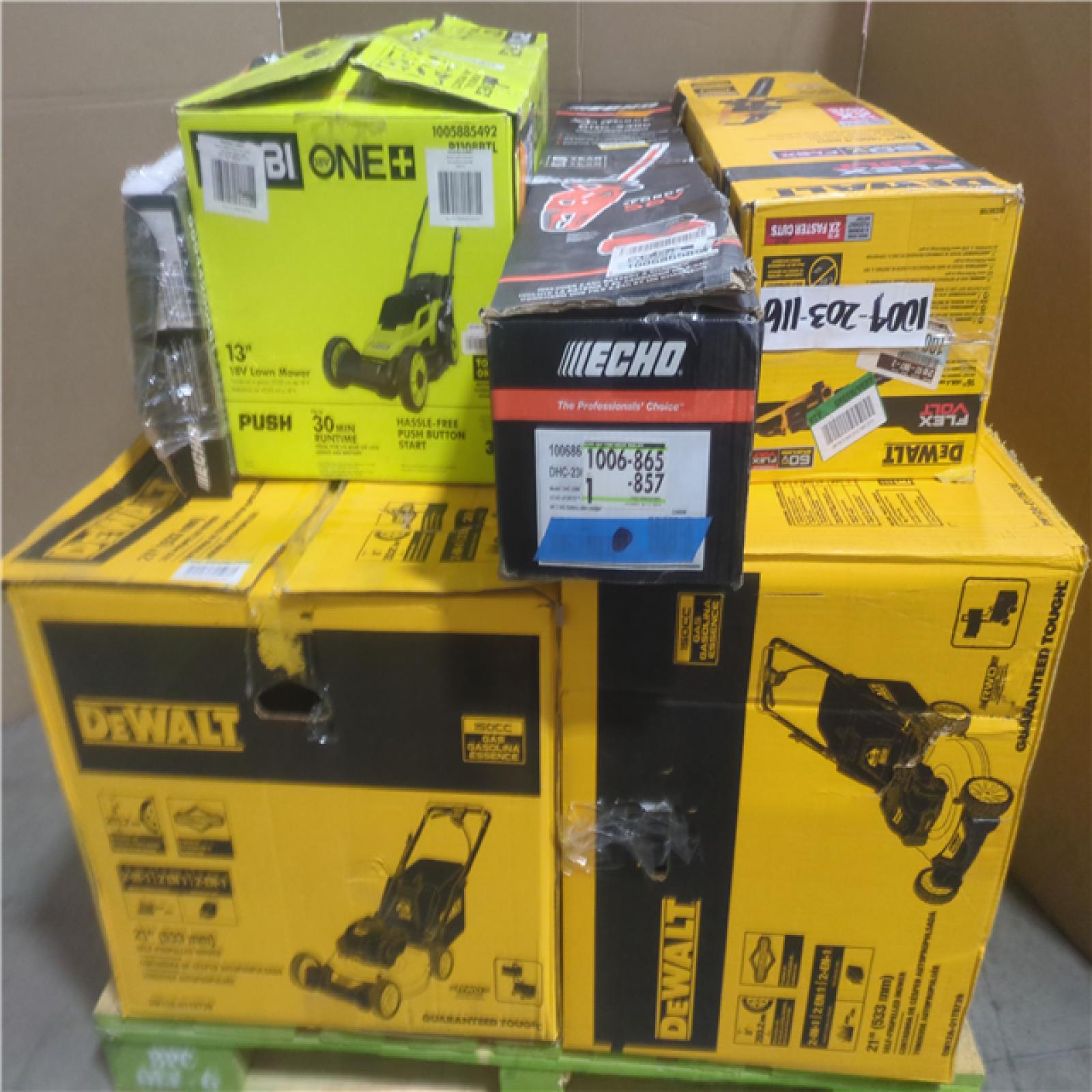 California AS-IS OUTDOOR POWER EQUIPMENT
