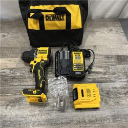 AS-IS DEWALT Atomic 20V Lithium-Ion Cordless Compact 1/2 in. Drill/Driver Kit