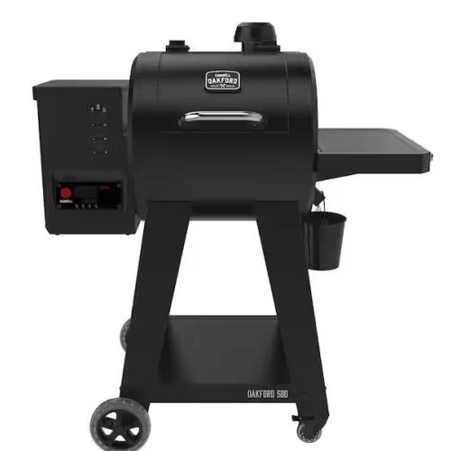 DALLAS LOCATION - Nexgrill Oakford 580 Wifi Pellet Grill Smoker in Black