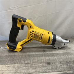 AS-IS DEWALT 20V MAX Cordless 18-Gauge Swivel Head Shears (Tool Only)