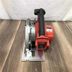 AS-IS Milwaukee 18V Lithium-Ion Cordless 6-1/2 in. Circular Saw (Tool-Only)