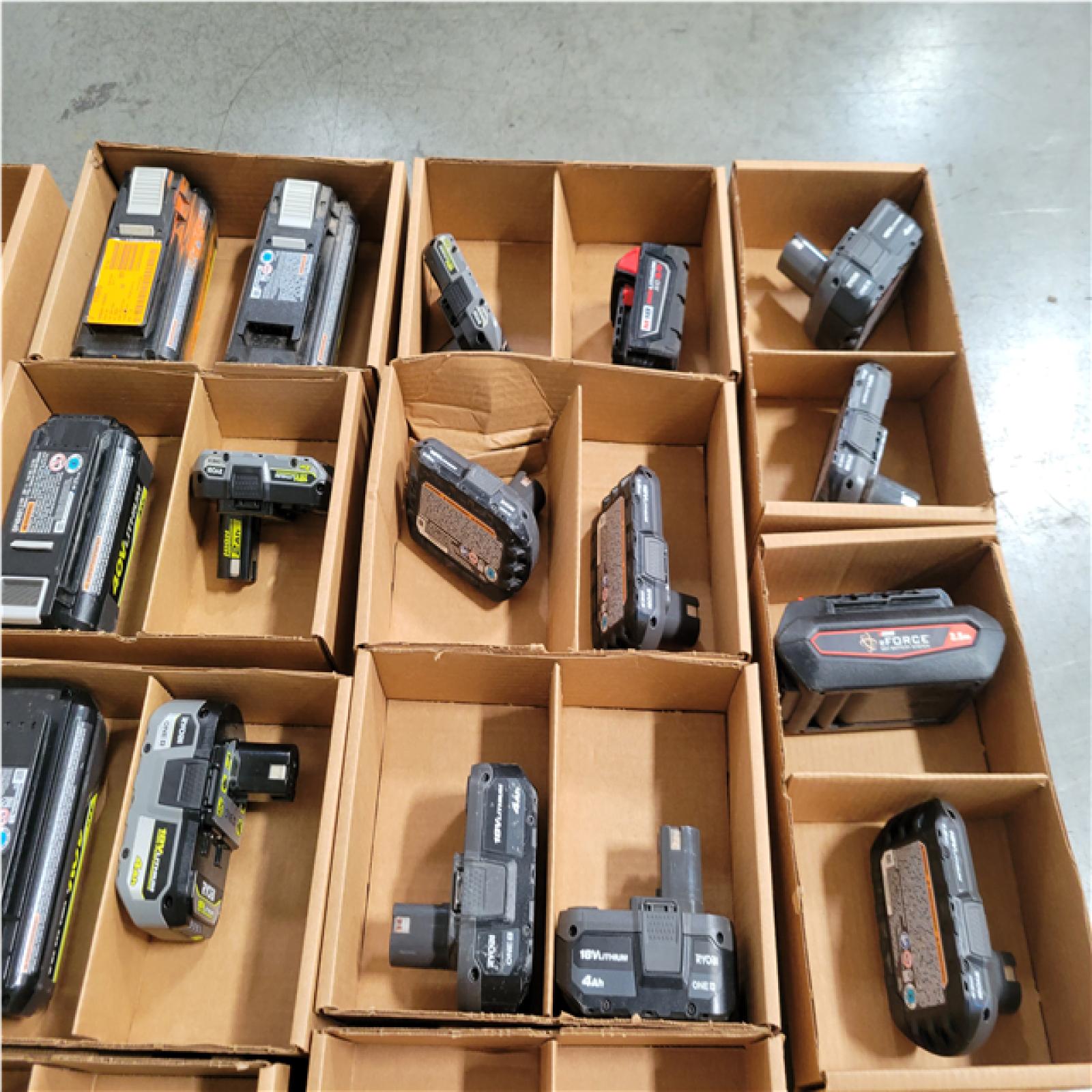 CALIFORNIA AS-IS BATTERY PALLET