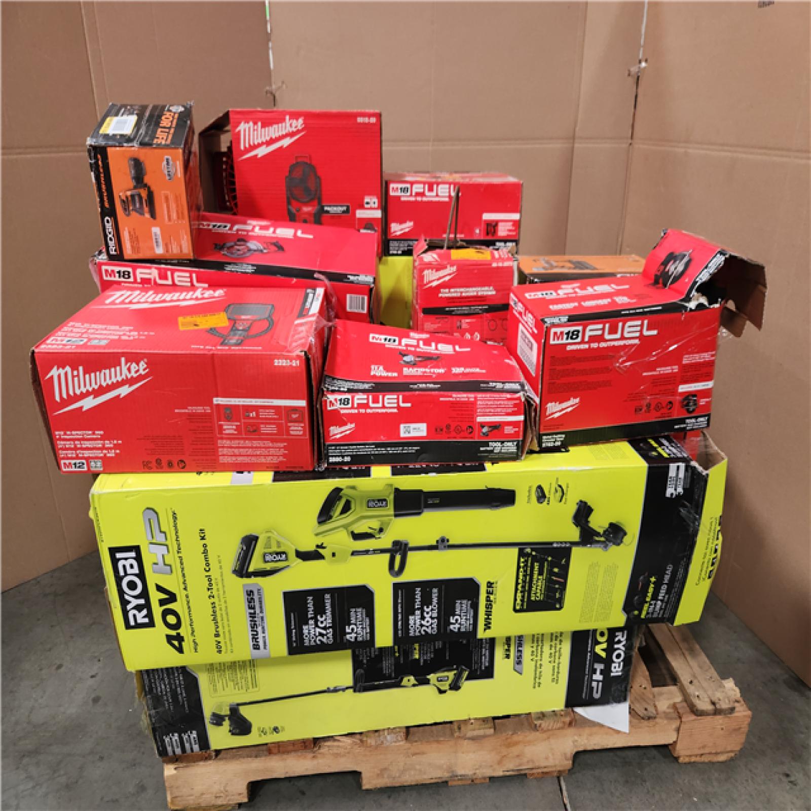 CALIFORNIA AS-IS TOOL PALLET