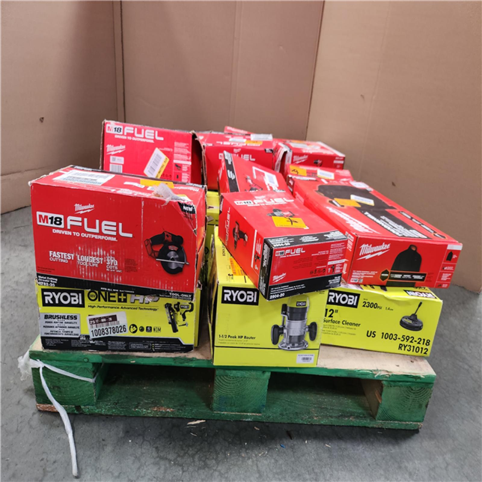 CALIFORNIA AS-IS TOOL PALLET