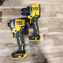 HOUSTON LOCATION - AS-IS DEWALT ATOMIC 20-Volt MAX Lithium-Ion Cordless Combo Kit