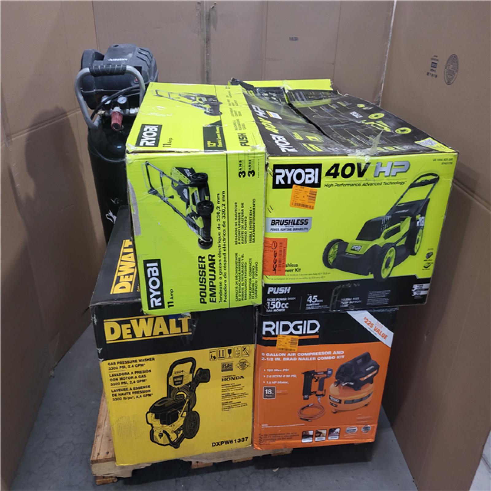 California AS-IS Outdoor Power Equipment