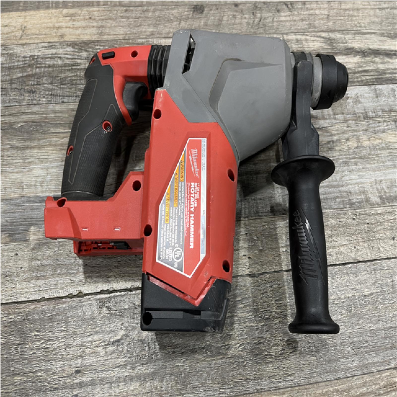 AS-IS Milwaukee  FUEL 18V Lithium-Ion Brushless Cordless 1 in. SDS-Plus Rotary Hammer (Tool-Only)