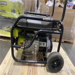 Dallas Location - As-Is RYOBI 6800-Watt Gasoline Powered Portable Generator