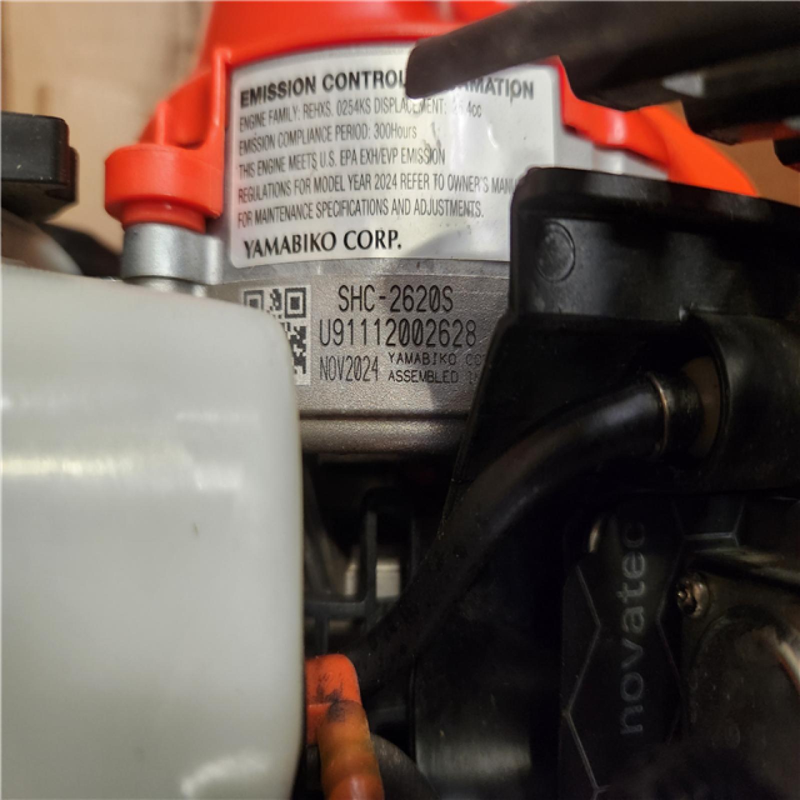 PhoenixAS-IS ECHO 21 in. Double Reciprocating Blades 25.4 cc 2-Stroke Gas X Series Pro Commercial Grade 42 in. Shafted Hedge Trimmer