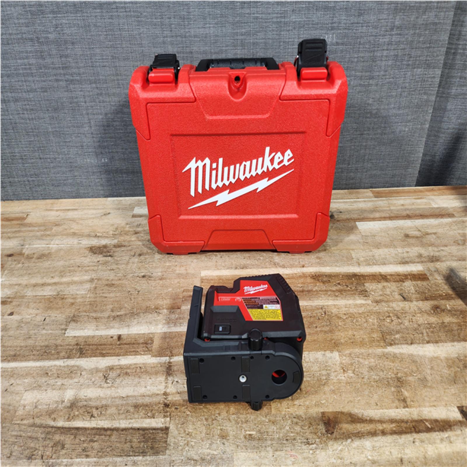 Houston Location AS-IS Milwaukee Cross Line & Plumb Points Laser