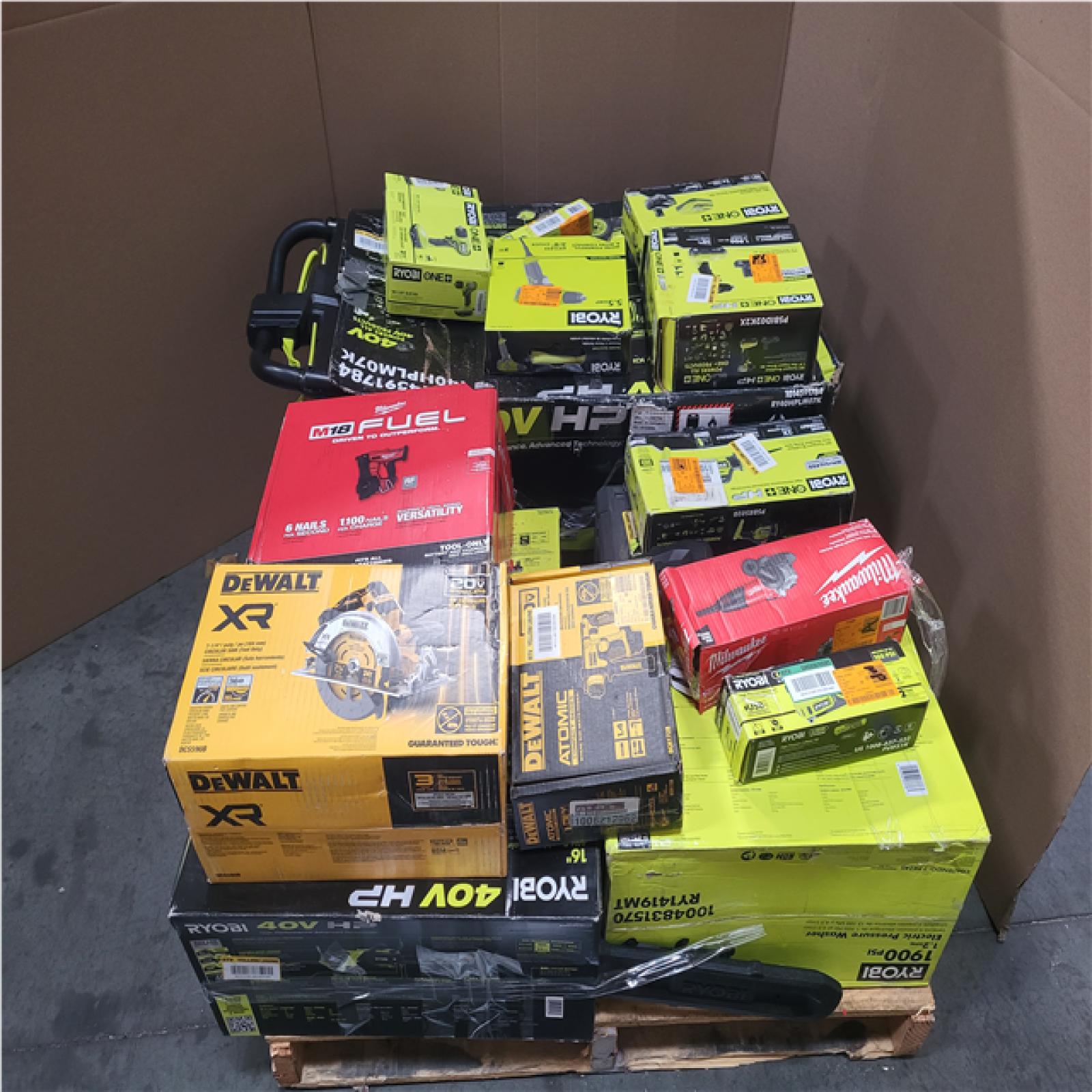 CALIFORNIA AS-IS TOOL PALLET